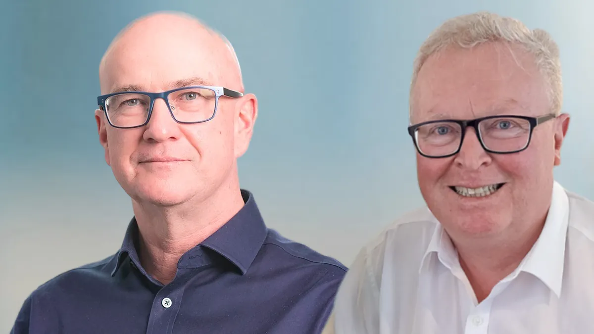 Nick McNaughton hands over the reins to Ken Mahon at Campus Plus