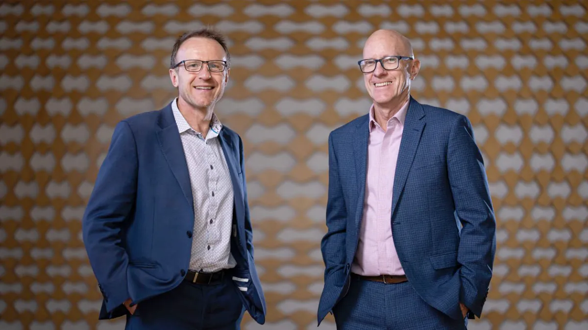 Alastair Hick and Peter Devine