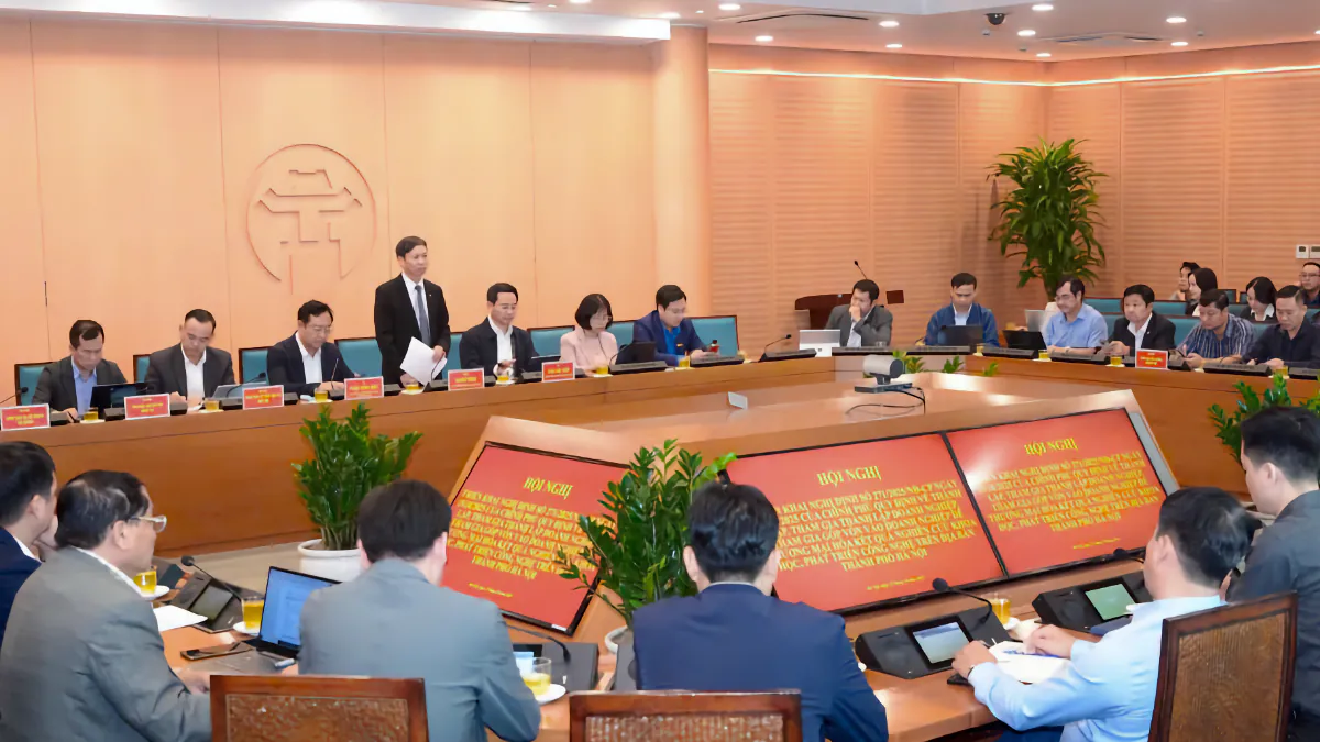 a panorama photo of the workshop on Vietnam's new spinout framework