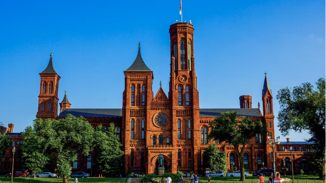 The Smithsonian Institution Building in Washington, D.C., also known as "the Castle"
